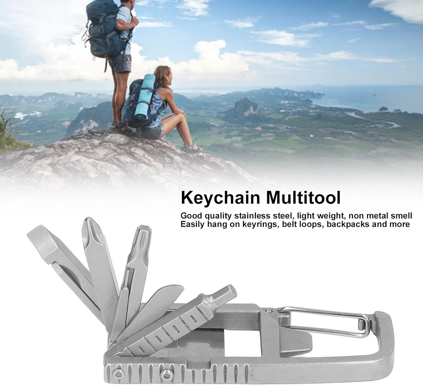 Multitool Keychain