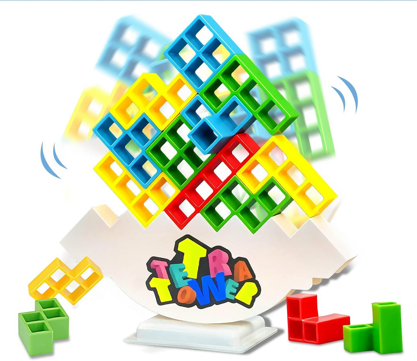 Tetra Tower Stacking Block Balance Game