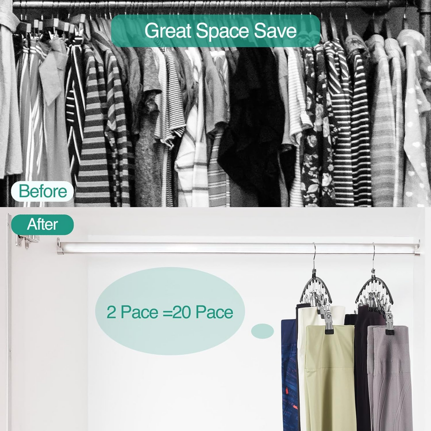 Space Saving Multi Hanger