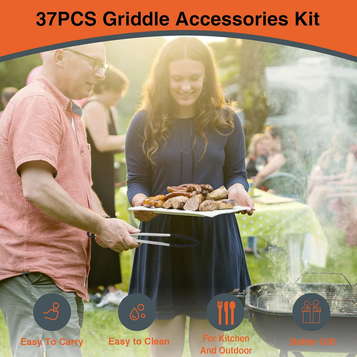 37pc Griddle Accessories Kit