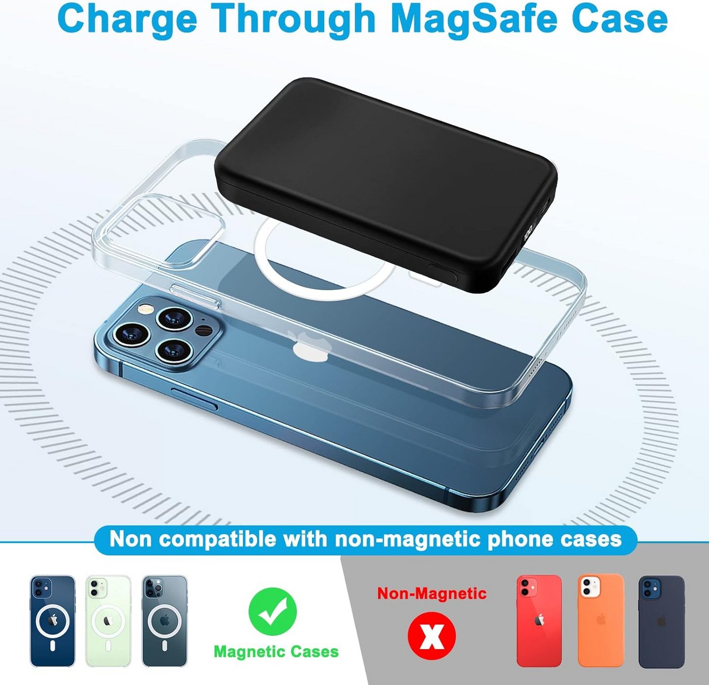 Magnetic Wireless Portable Charger