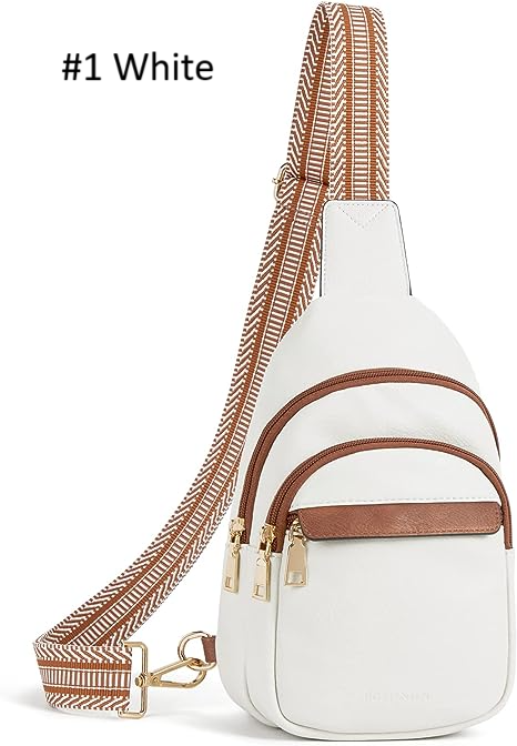 Vegan Leather Crossbody Sling Bag