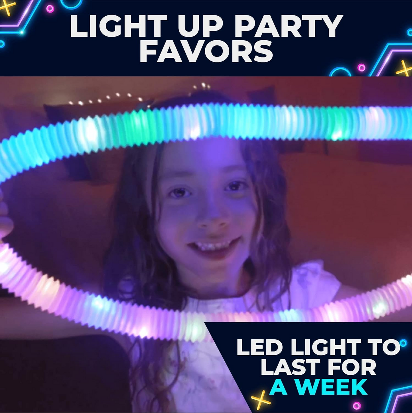 12pc Light Up Tubes