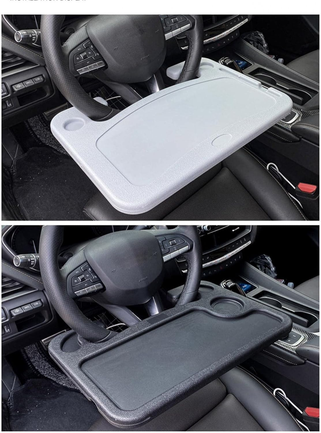 Steering Wheel Mounted Tray