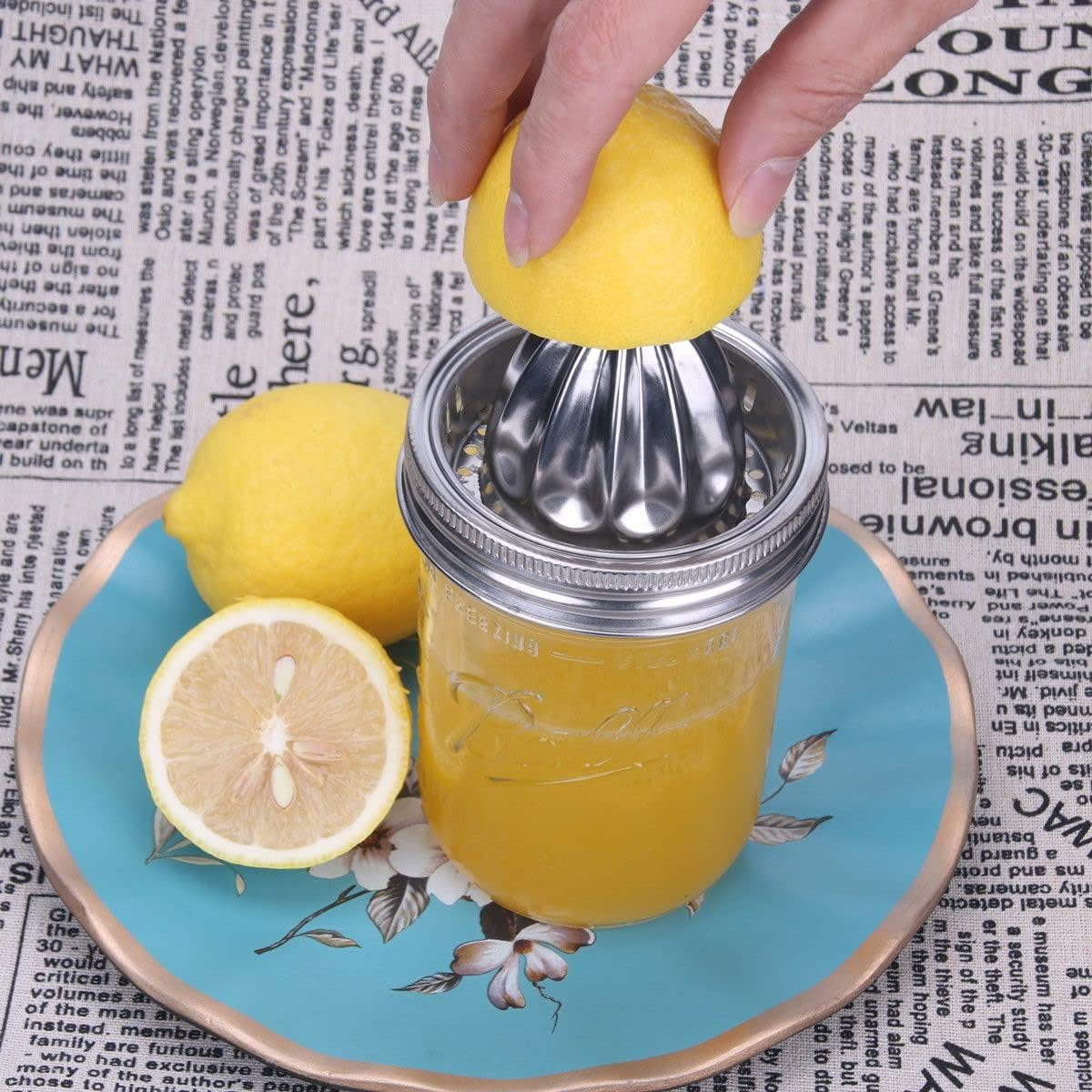 Mason Jar Stainless Steel Juicer Lid