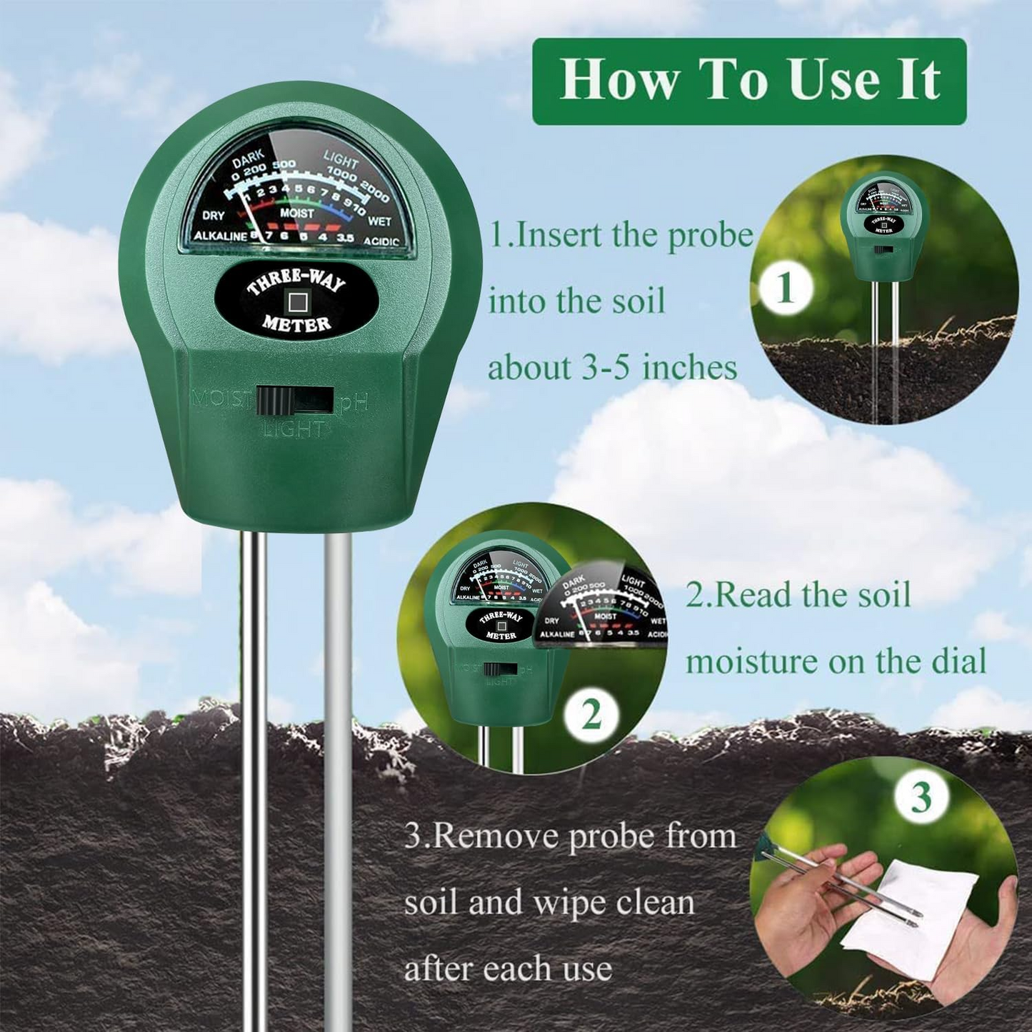 Soil Moisture Meter