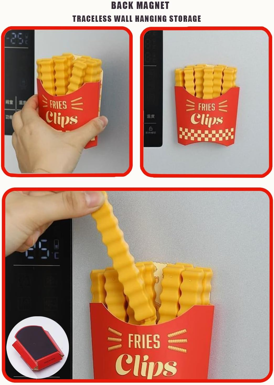 Fries Chip Clips - 12pk