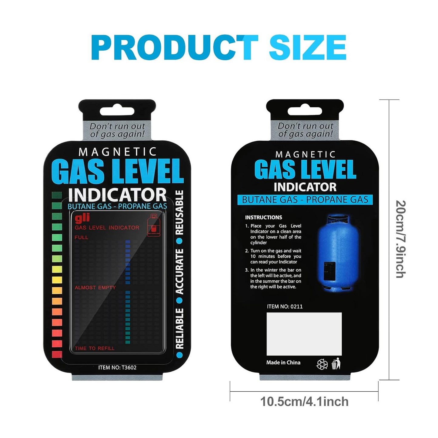 Magnetic Gas Level Indicator