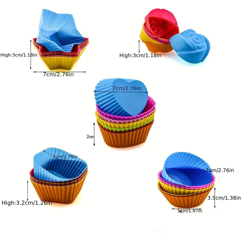 Silicone Muffin Cups