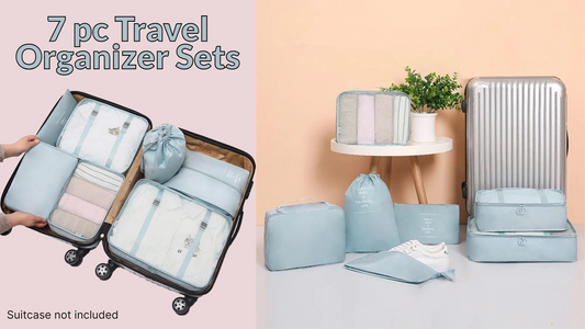 7pc Travel Organizer Sets