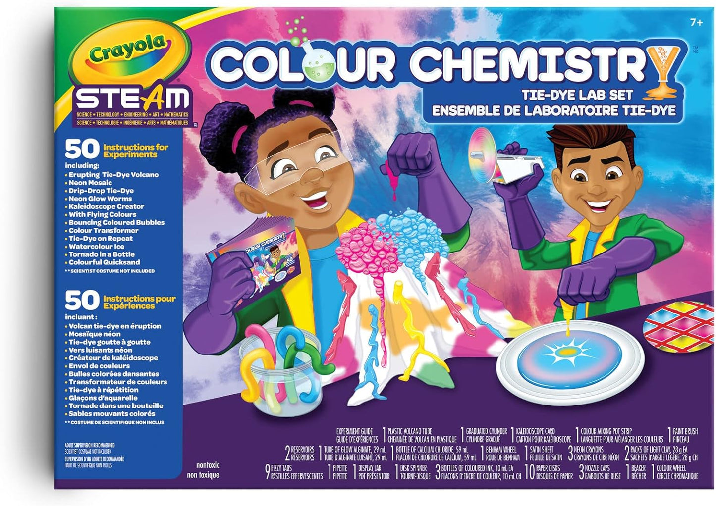 Crayola Tie-Dye Colour Chemistry Lab Set