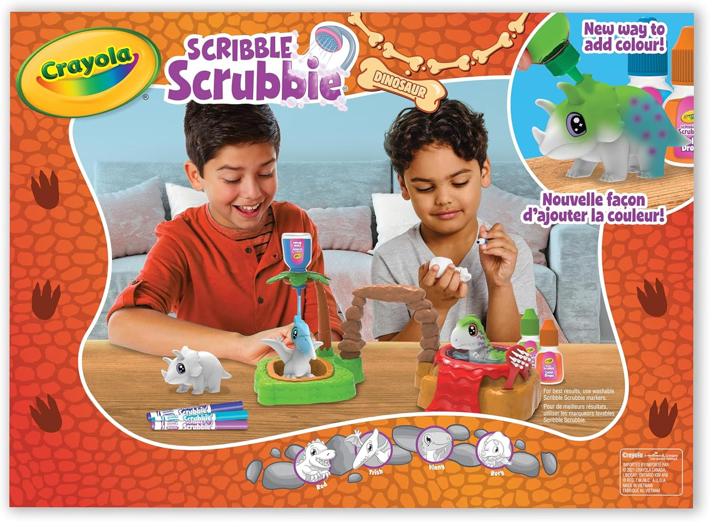 Crayola Scribble Scrubbie Dinosaur Set