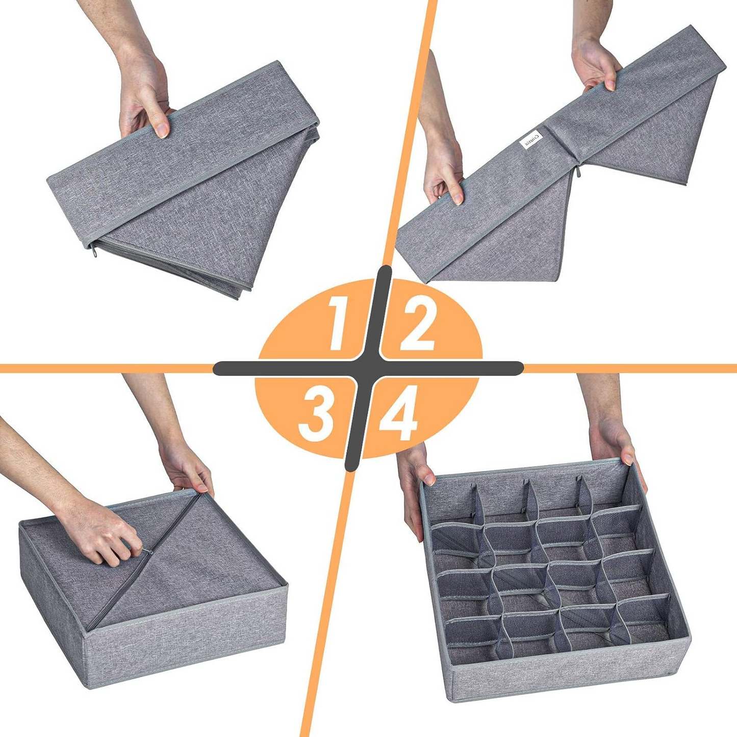 Garment Drawer Organizer Set