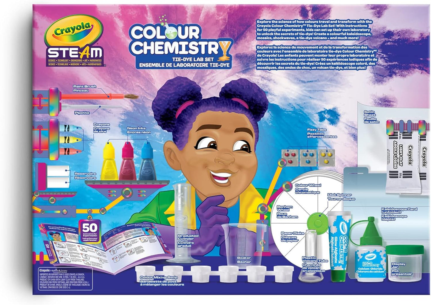 Crayola Tie-Dye Colour Chemistry Lab Set