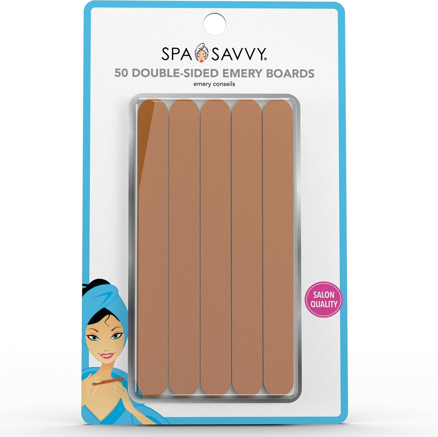 50pc Nail File Set