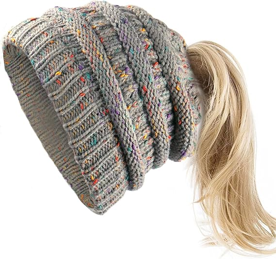 Knit Ponytail Toque