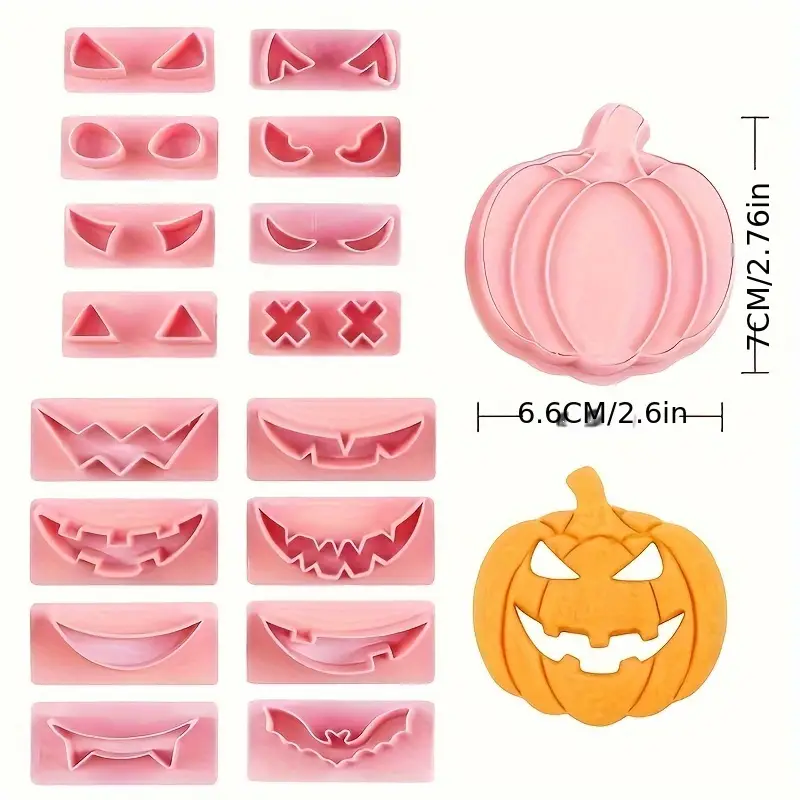 Interchangeable Pumpkin Cookie Cutters