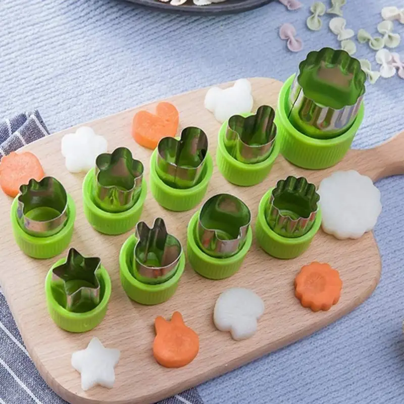 9pc Food Shape Cutter Set