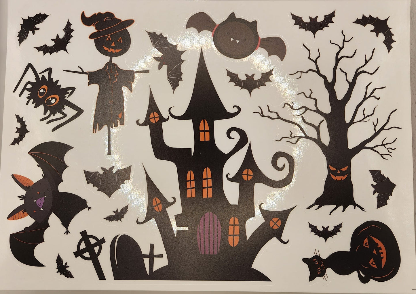 Halloween Window Clings