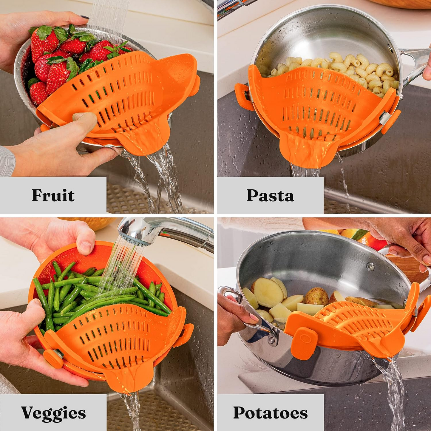 Pasta Strainer Attachment