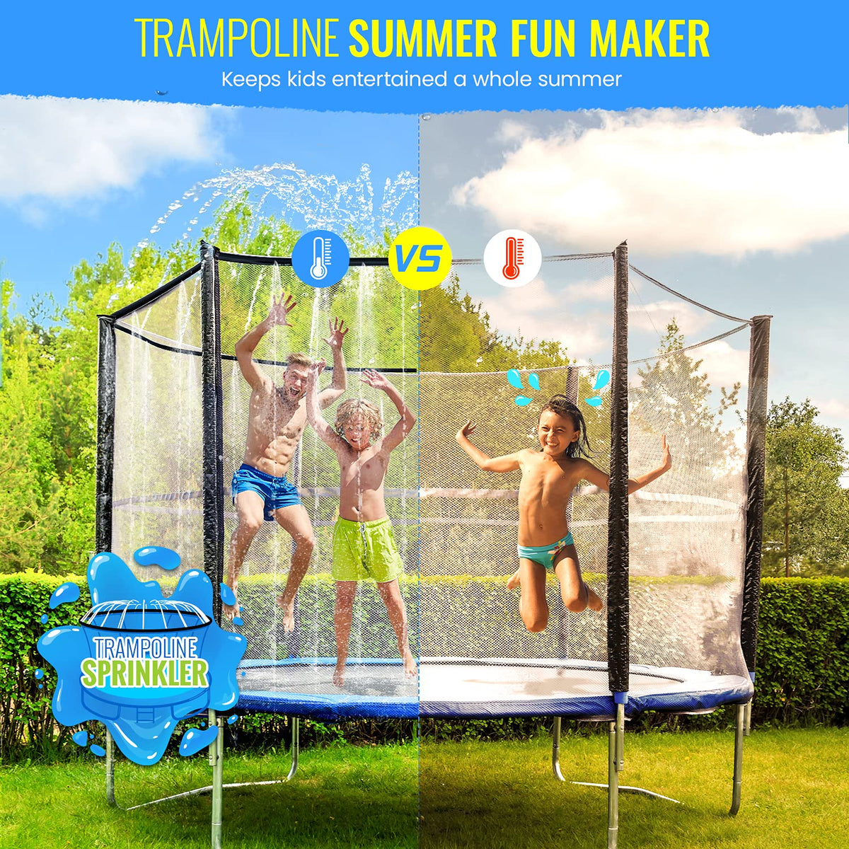 Trampoline Sprinkler