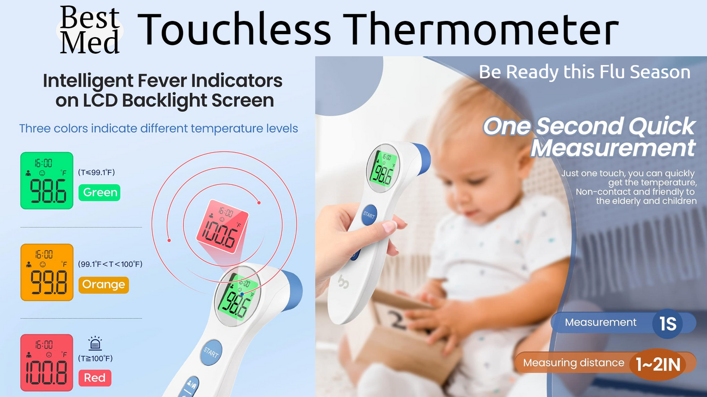 Best Med Touchless Thermometer