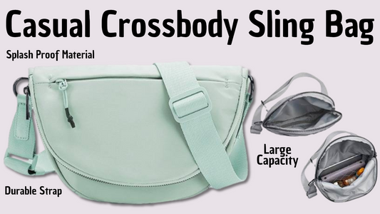 Casual Crossbody Sling Bag