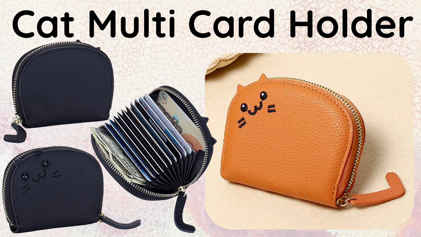 Cat Multi Card Holder