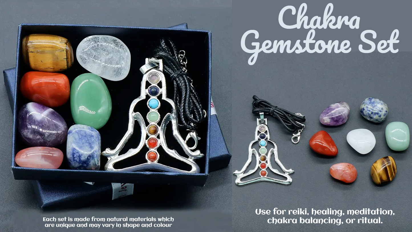 Chakra Gemstone Set