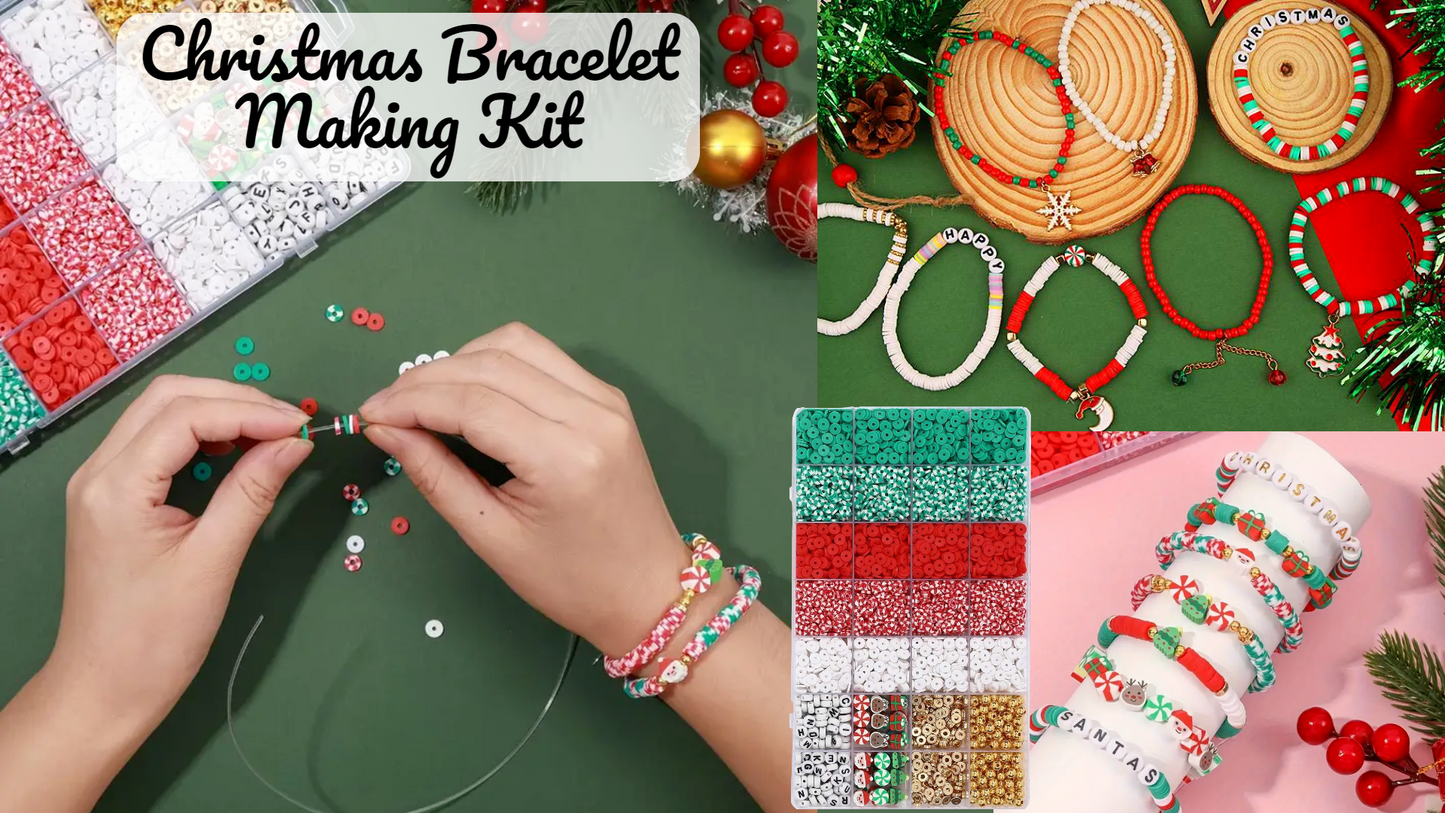 Christmas Bracelet Making Kit