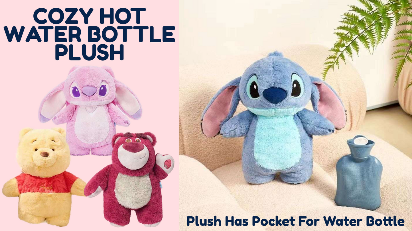 Cozy Hot Water Bottle Plush