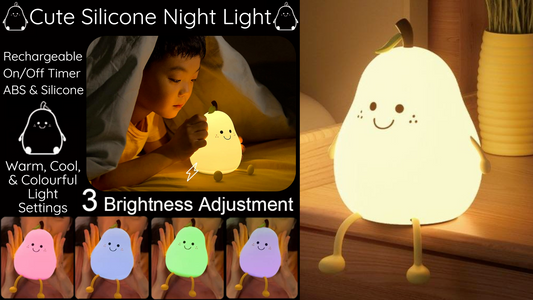 Cute Silicone Night Light