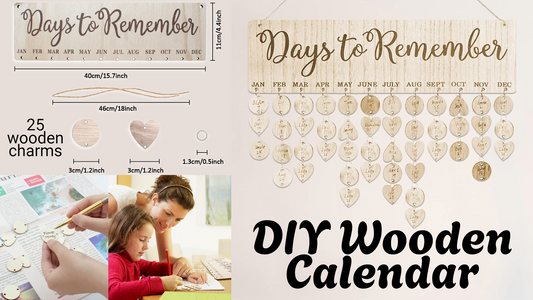 DIY Wooden Calendar