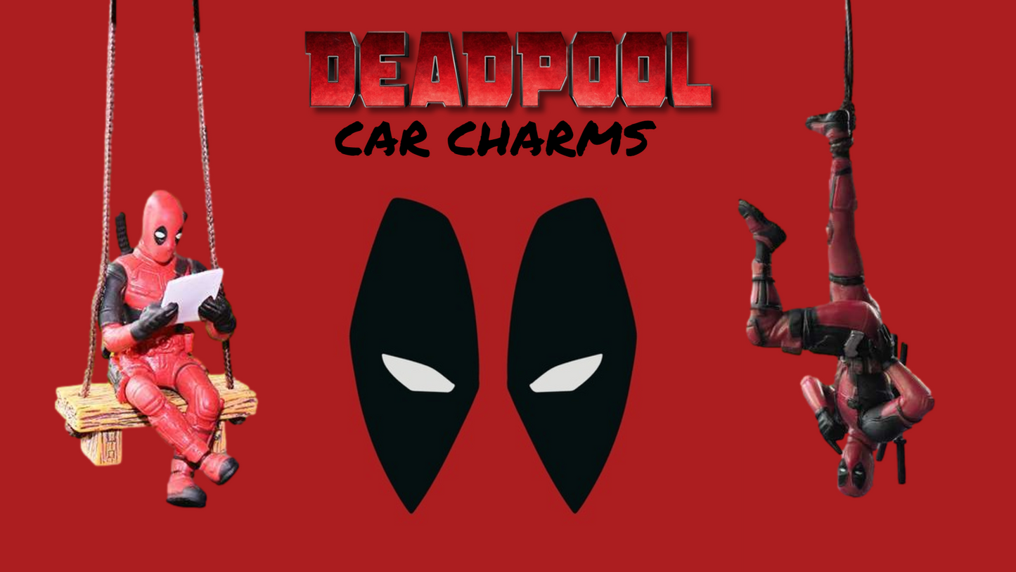 Dead Pool Car Charms