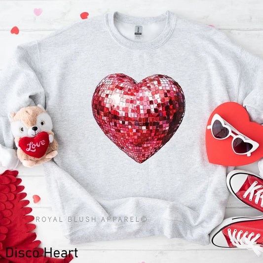 Disco Heart - RBA Valentine's Crewneck