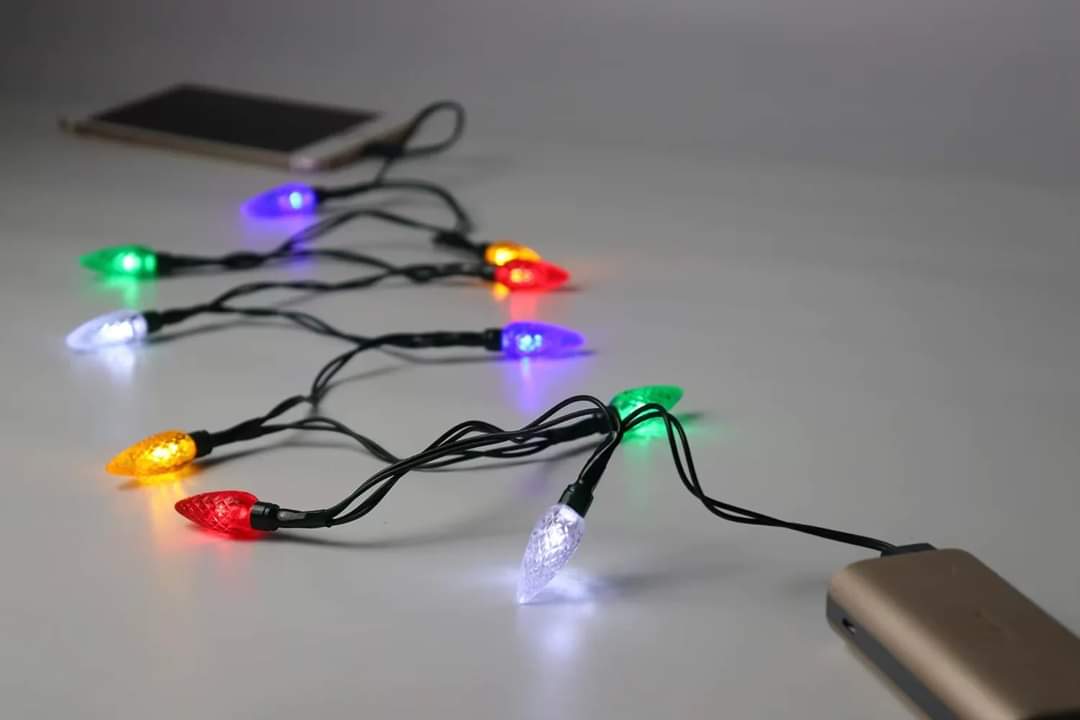 LED Christmas Lights Charging Cable