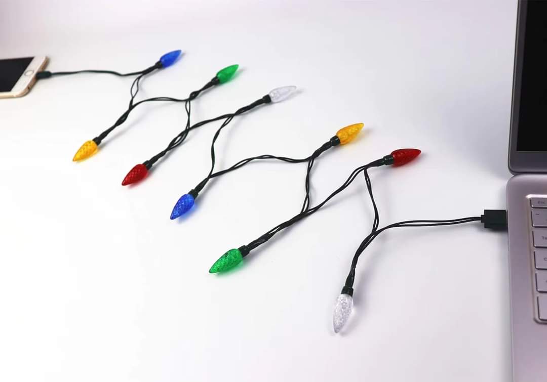 LED Christmas Lights Charging Cable