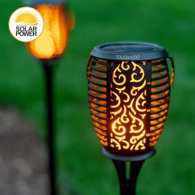 32 LED Dancing Flickering Flame Tiki Torch Light