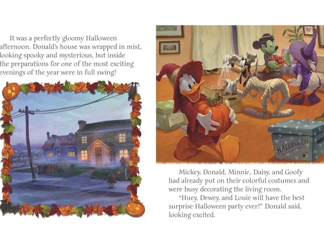 Disney Halloween Story Library