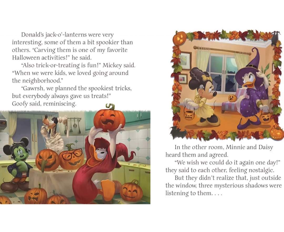 Disney Halloween Story Library