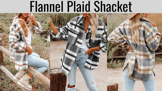 Flannel Plaid Shacket