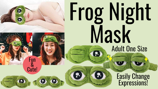 Frog Night Mask