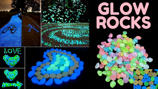 100pc Glow Rocks