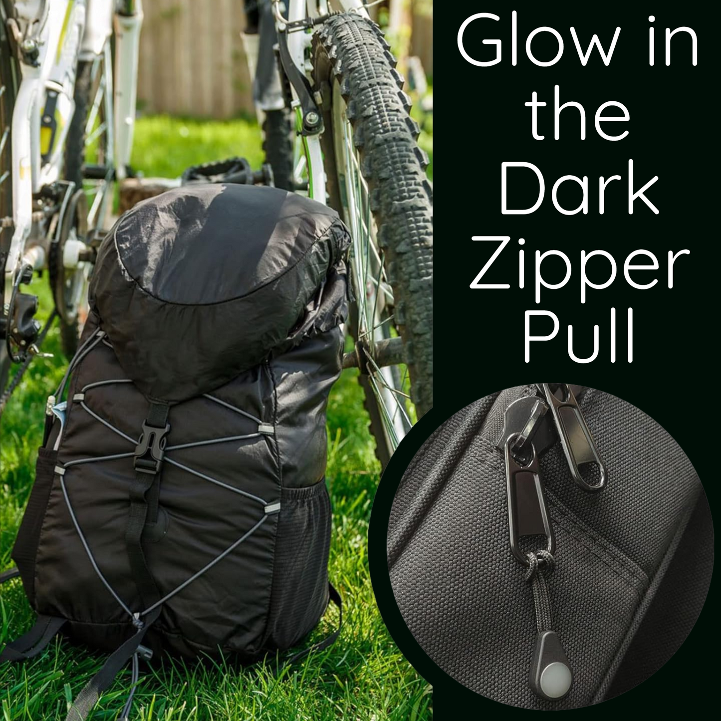 10pk Glow in the Dark Zipper Pull