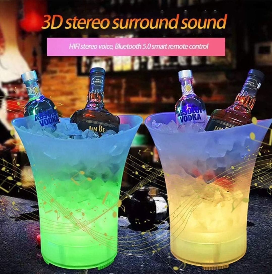 Bluetooth Stereo LED Ice Buckets