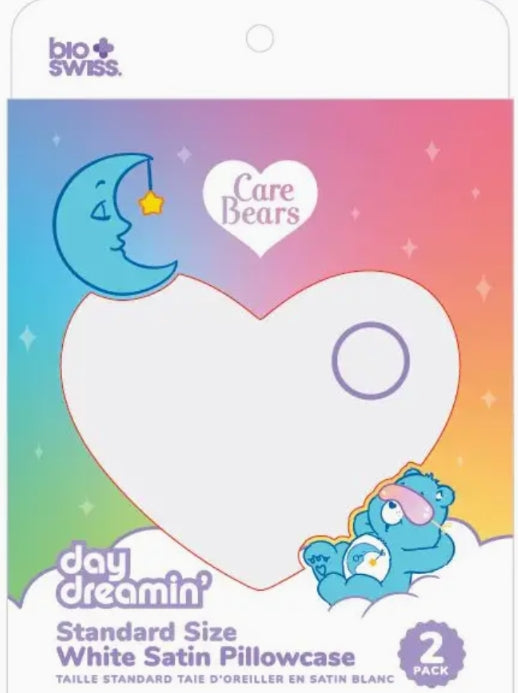 BioSwiss - Care Bear 2pk Satin Pillowcase