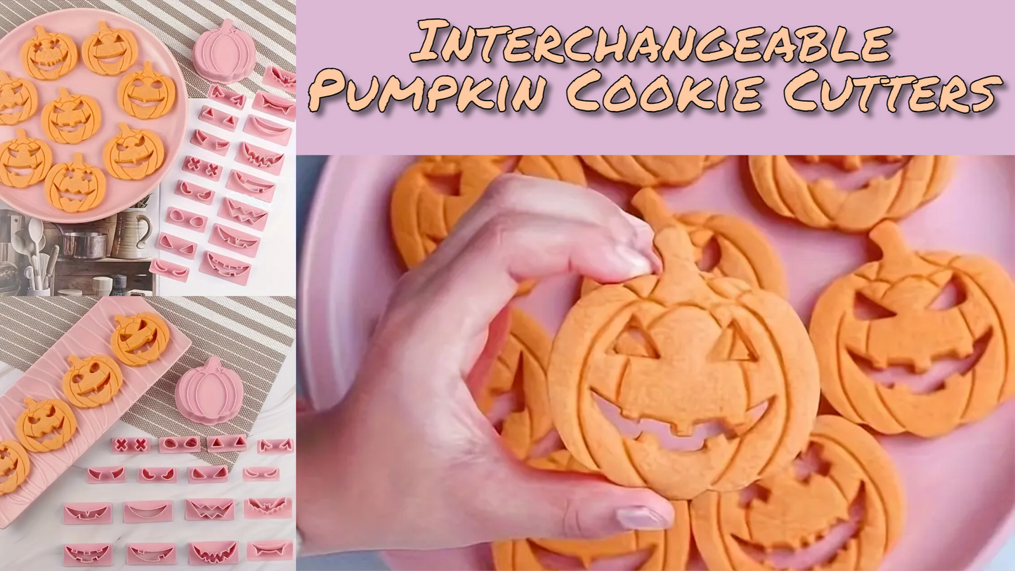 Interchangeable Pumpkin Cookie Cutters