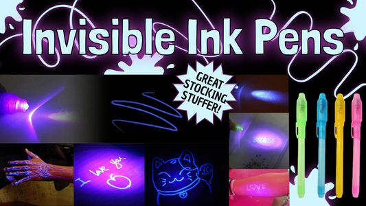 Invisible Ink Pens - 4pk