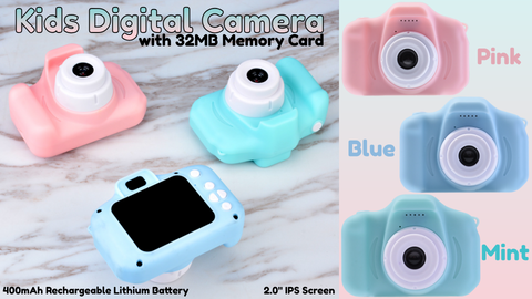 Kids Digital Camera w/ 32mb Memory Card