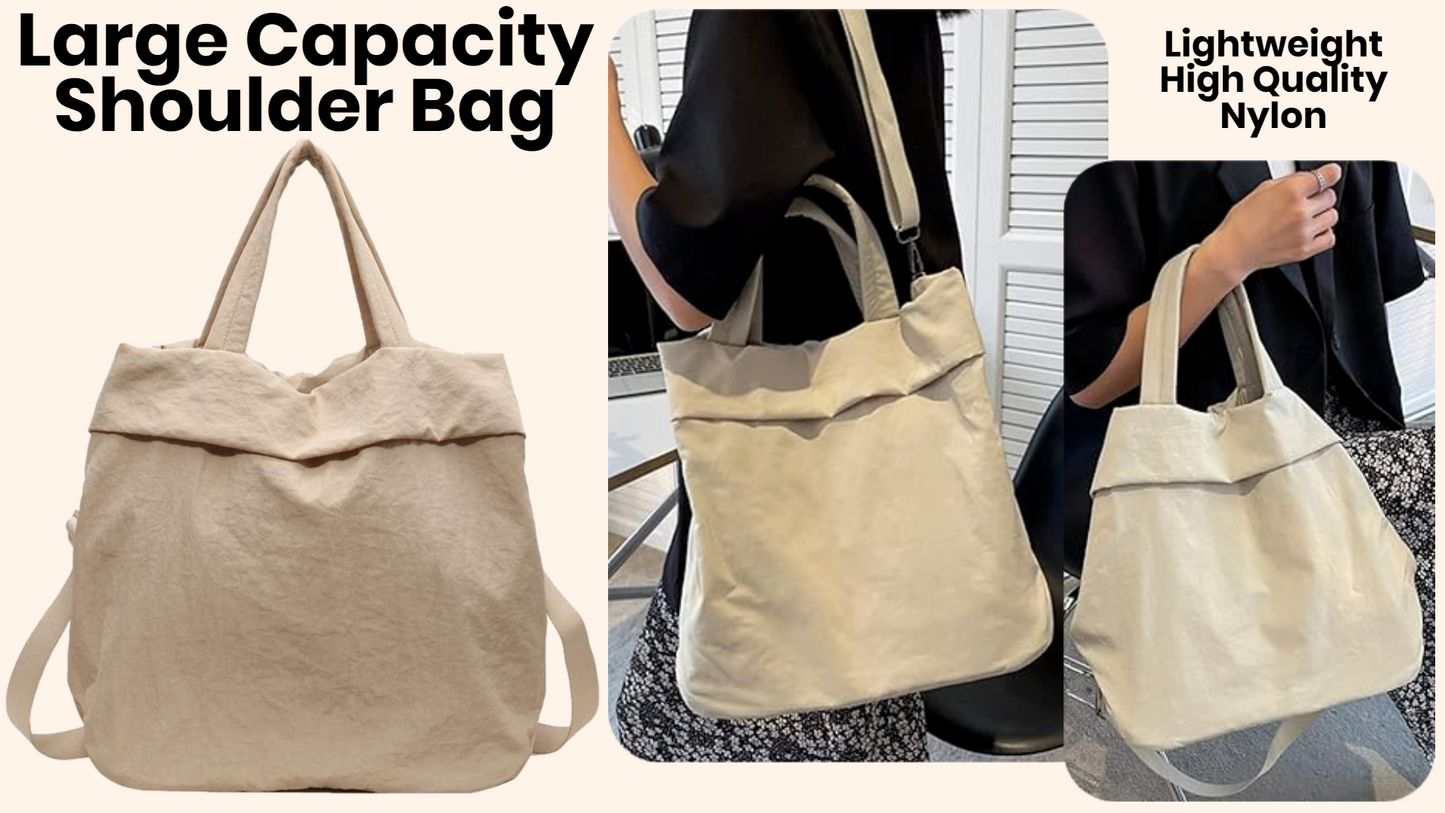 Large Capacity Shoulder Bag